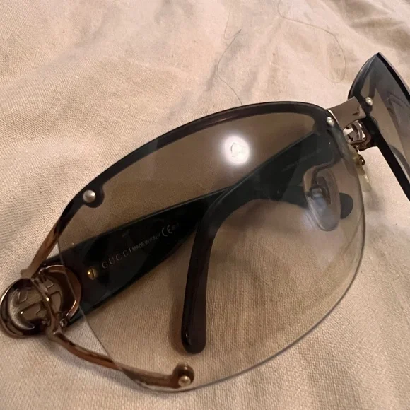 Gucci Brown Radiant Crystals GG 2820/F/S Sunglasses. No Scratches No Case - Picture 3 of 9